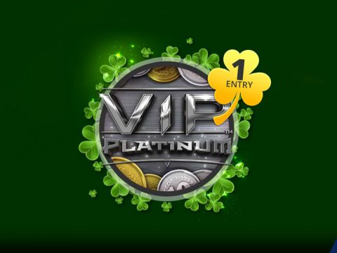 Today march the 25th Shamrock Play $20K Giveaway featured game - VIP Platinum game logo