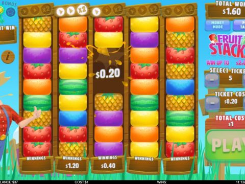 Fruit Stacks Instant Win Game
