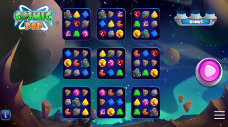 Cosmic Pop Game Screen