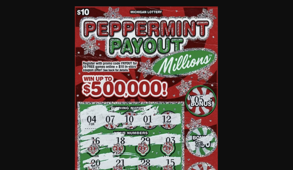 Smell The Holiday Season With Peppermint Payout Play Michigan Lottery