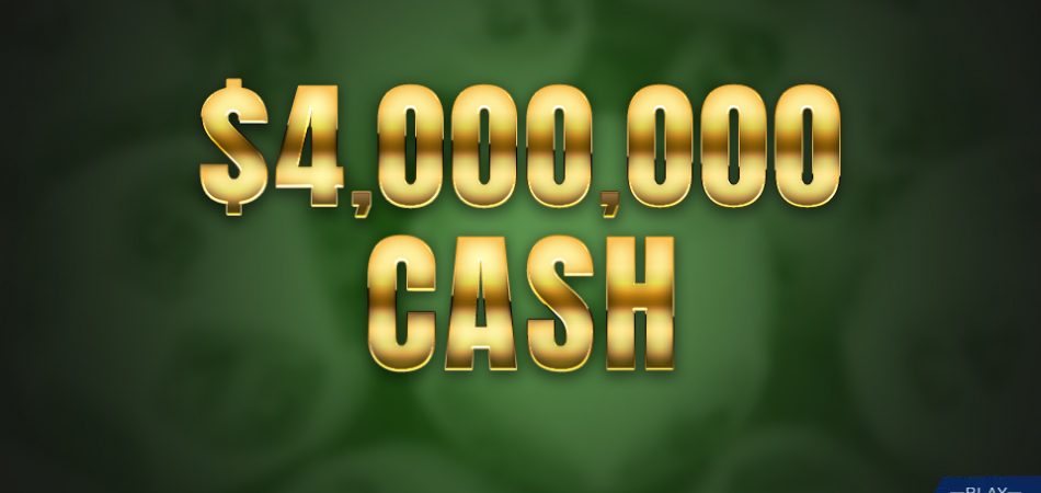 Jackpot Winner of $4 million