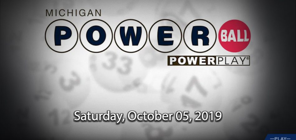 Saturday, October 05, 2019 Powerball Drawing