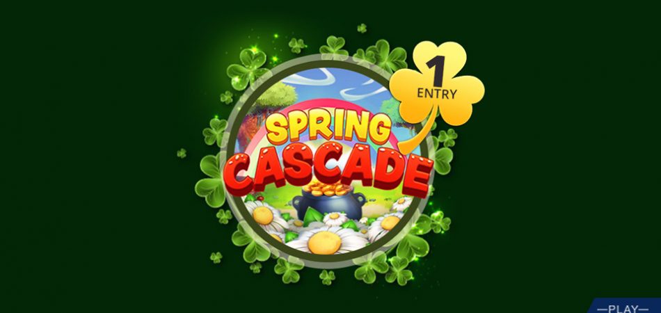 Spring Cascade Shamrock Play $20K Giveaway featured game logo