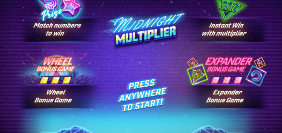 New instant win game Midnight Multiplier for the Michigan Lottery