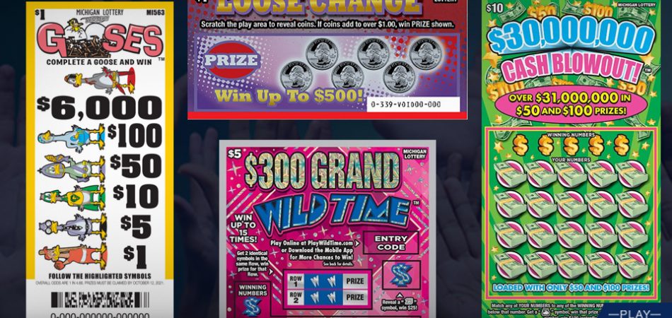 New Michigan Lottery in-store Instant & Pull Tabsgames