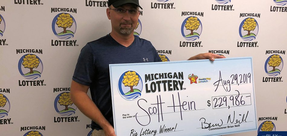 Scott Hein Wins $229,986 on MichiganLottery.com